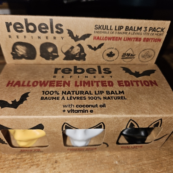Rebels Refinery Halloween Skull Lip Balm - Picture 2 of 3